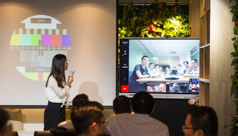 一跃成为联合办公“新宠”，MAXHUB与最近融资2亿的办伴打造出了“超能办公室”