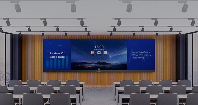 MAXHUB LED 一体机 宽幕