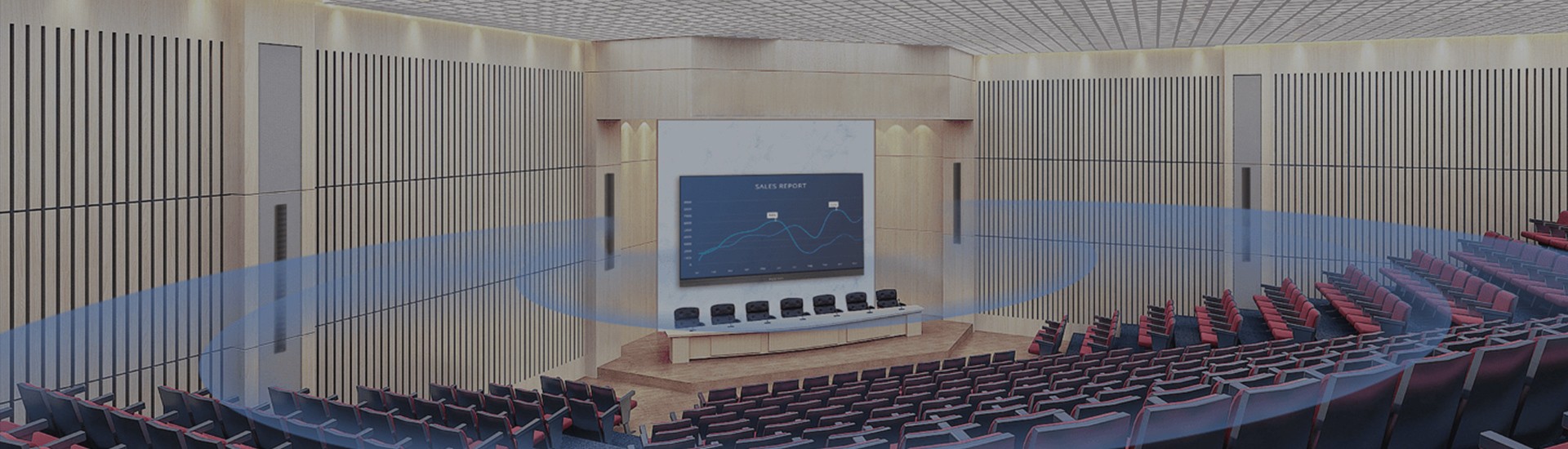 MAXHUB 一体化有源阵列音柱