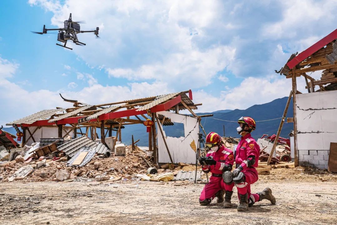 直击应急使命·2023｜高山峡谷地震中无人机的应用